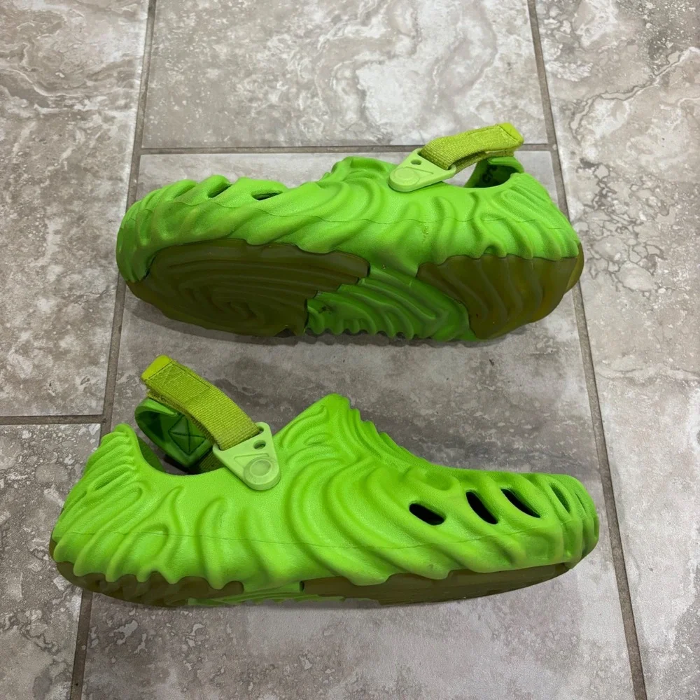 Crocs Pollex Clog Salehe Bembury Crocodile Green Mens 6 Womens 8 207393-3OT